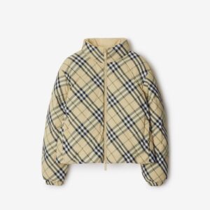 Burberry Reversible Check Puffer Jacket