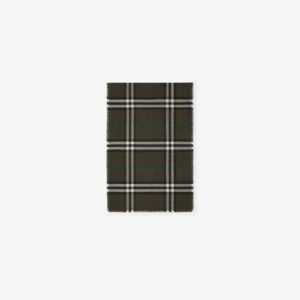 Burberry Reversible Check Wool Silk Scarf
