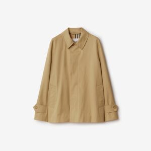 Burberry Short Gabardine Car Coat