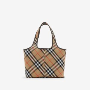 Replica Designer Bag Burberry Small Check Tote