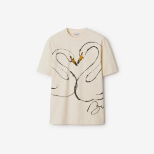 Burberry Swan Cotton T-shirt