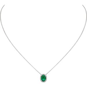 Cartier Destinee necklace with coloured stone