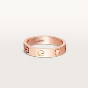 Cartier Love wedding band 1 diamond