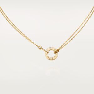 Cartier Love necklace 2 diamonds