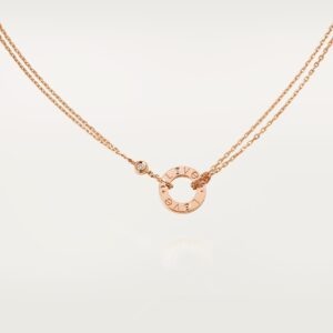 Cartier Love necklace 2 diamonds