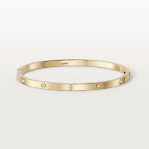 Cartier Love bracelet small model 10 diamonds