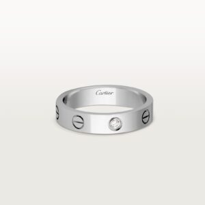 Cartier Love wedding band 1 diamond