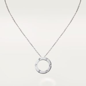 Cartier Love necklace 3 diamonds