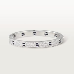 Cartier Love bracelet diamond-paved ceramic