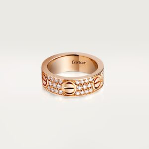 Cartier Love ring diamond-paved