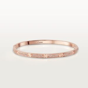 Cartier Love bracelet small model paved