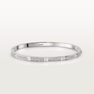 Cartier Love bracelet small model paved