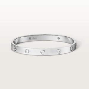 Cartier Love bracelet classic model 4 diamonds
