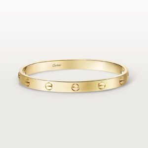 Cartier Love bracelet classic model brushed