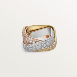 Cartier Trinity cushion ring