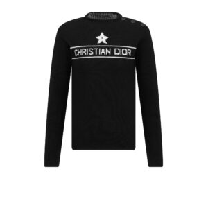 Dior Sweater Black Cashmere Knit