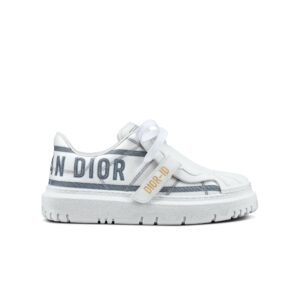 Dior-ID Sneaker White and French Blue Technical Fabric