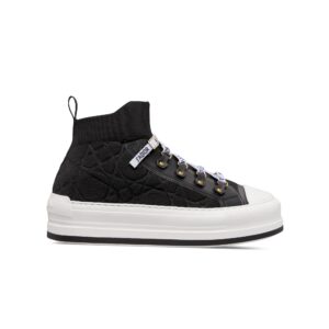 Walk'n'Dior Platform Sneaker Black Macrocannage Technical Mesh