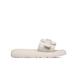 Dioriviera Dio(r)evolution Slide White Quilted Cannage Leather-Effect Fabric