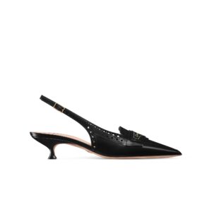 Dior Boy Slingback Pump Black Calfskin
