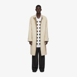 Givenchy Men's Trench-Coat In Cotton Canvas