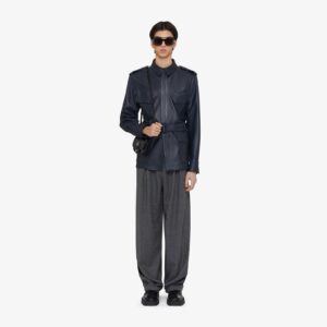 Givenchy Men's Multi-Pocket Jacket In Leather