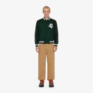 Givenchy Men's College Varsity Jacket In Wool
