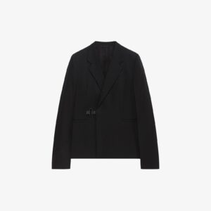 Givenchy Men's U-Lock Slim Fit Jacket In Wool