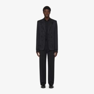 Givenchy Men's Slim Fit Jacket In Floral Jacquard
