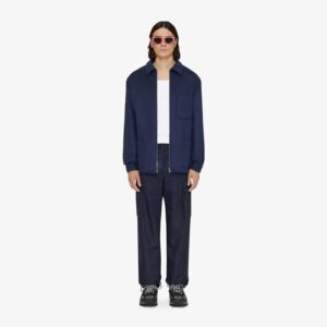 Givenchy Men's Overshirt In Double Face Wool And Cashmere