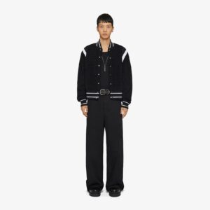 Givenchy Men's Low Crotch Wide Jeans In Denim