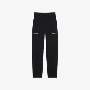 Givenchy Men's Loose Fit Cargo Pants In Denim