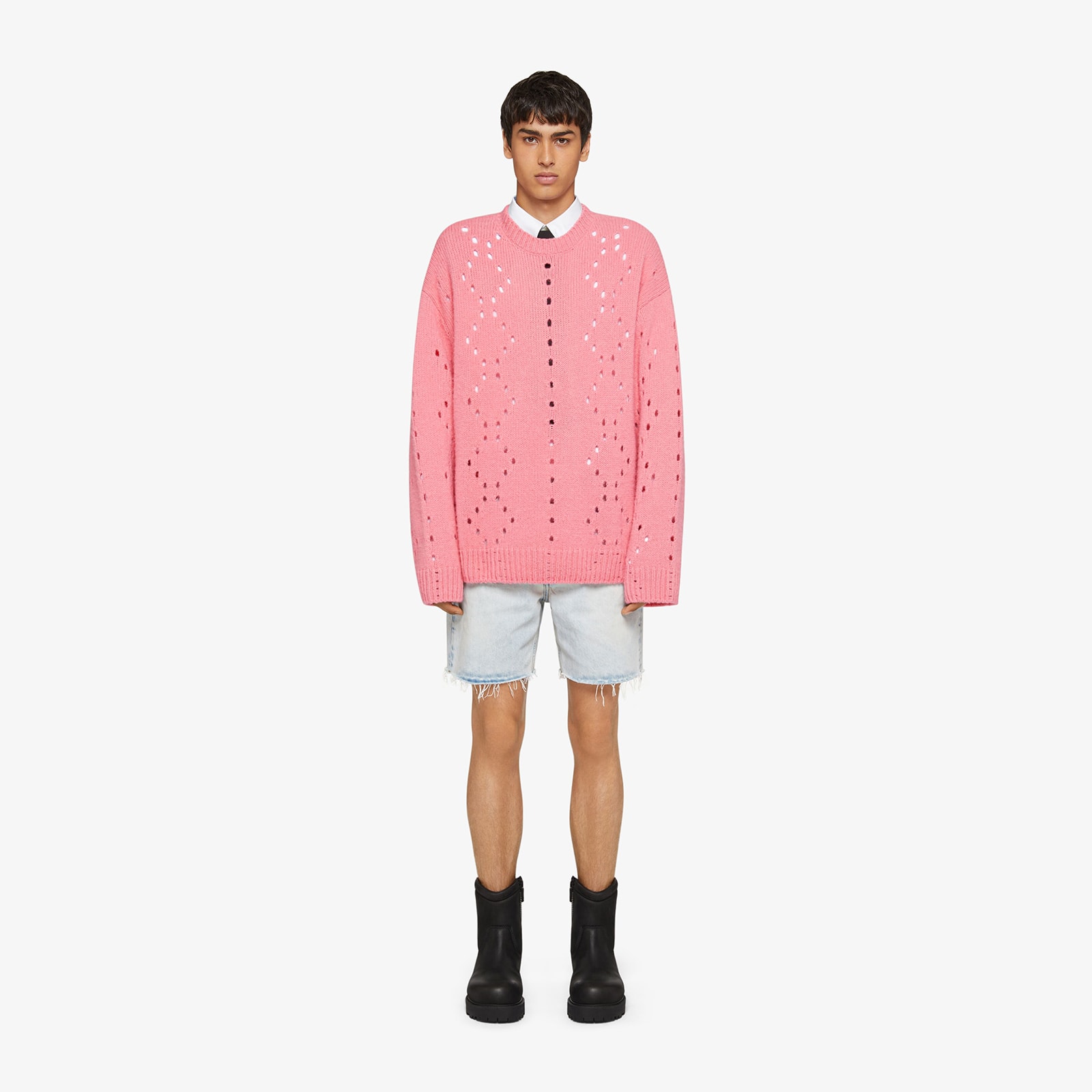 Givenchy Men's Bermuda Shorts In Denim