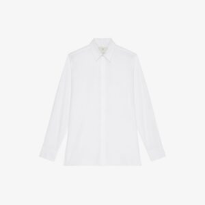 Givenchy Men's Shirt In 4G Embroidered Poplin