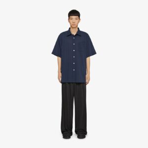 Givenchy Men's Shirt In Cotton Voile With Stripes