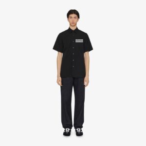Givenchy Men's Shirt In Poplin With Gros Grain