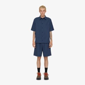 Givenchy Men's Shirt In Shiny Monogram 72 Denim