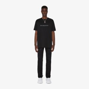 Givenchy Men's Reverse Oversized T-Shirt In Cotton