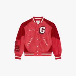 Givenchy Women's College Bi-Material Varsity Jacket