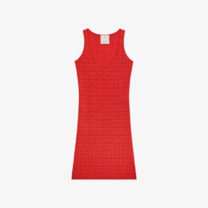Givenchy Women's Tank Top Dress In 4G Jacquard