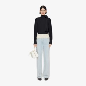 Givenchy Women's Blouse In Silk With Lavalliere