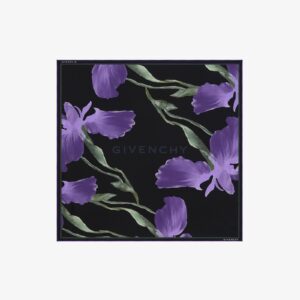 Givenchy Square In Silk With Floral Print