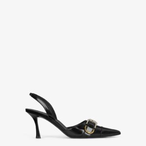Givenchy Voyou Slingbacks In Leather