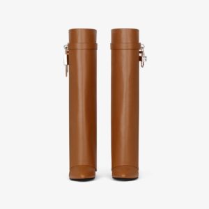 Givenchy Shark Lock Boots In Leather