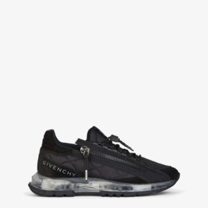 Givenchy Spectre Sneakers In Quilted Fabric And Suede