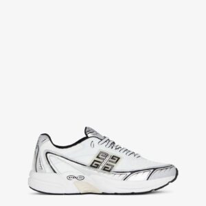 Givenchy Nfnty-52 Sneakers In Synthetic Leather And Mesh