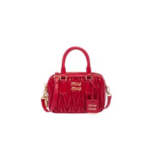 Replica Designer Bag Miu Miu Arcadie Matelasse Nappa Leather Bag