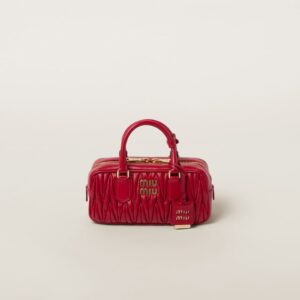 Replica Designer Bag Miu Miu Arcadie Matelasse Nappa Leather Bag