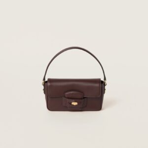 Replica Designer Bag Miu Miu Penny Leather Bag