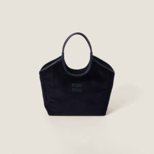 Replica Designer Bag Miu Miu Ivy Corduroy Shopping Bag